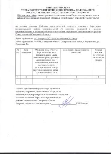 Книга (журнал) № 1
