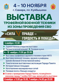 Информация о выставке трофейного вооружения, военной и специальной техники «СИЛА V ПРАВДЕ: ГОРДОСТЬ И ПОБЕДА»